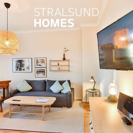 Ferienwohnung An Der Brunnenaue Stralsund Esterno foto