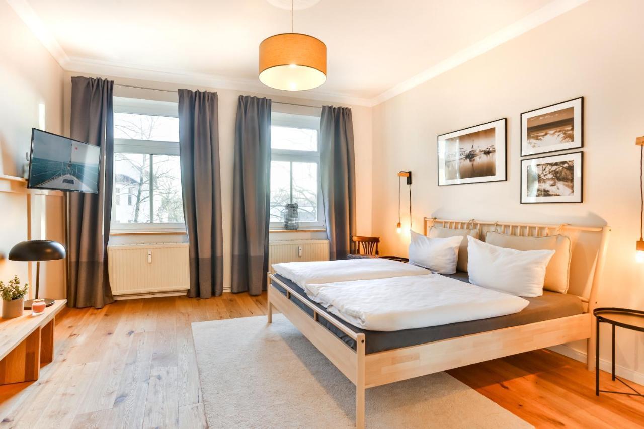 Ferienwohnung An Der Brunnenaue Stralsund Esterno foto