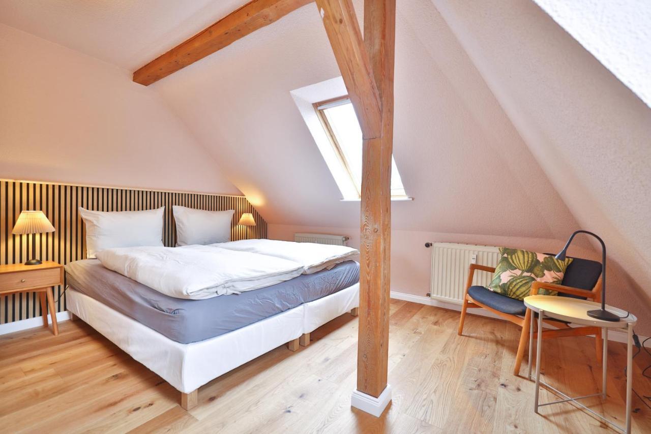 Ferienwohnung An Der Brunnenaue Stralsund Esterno foto