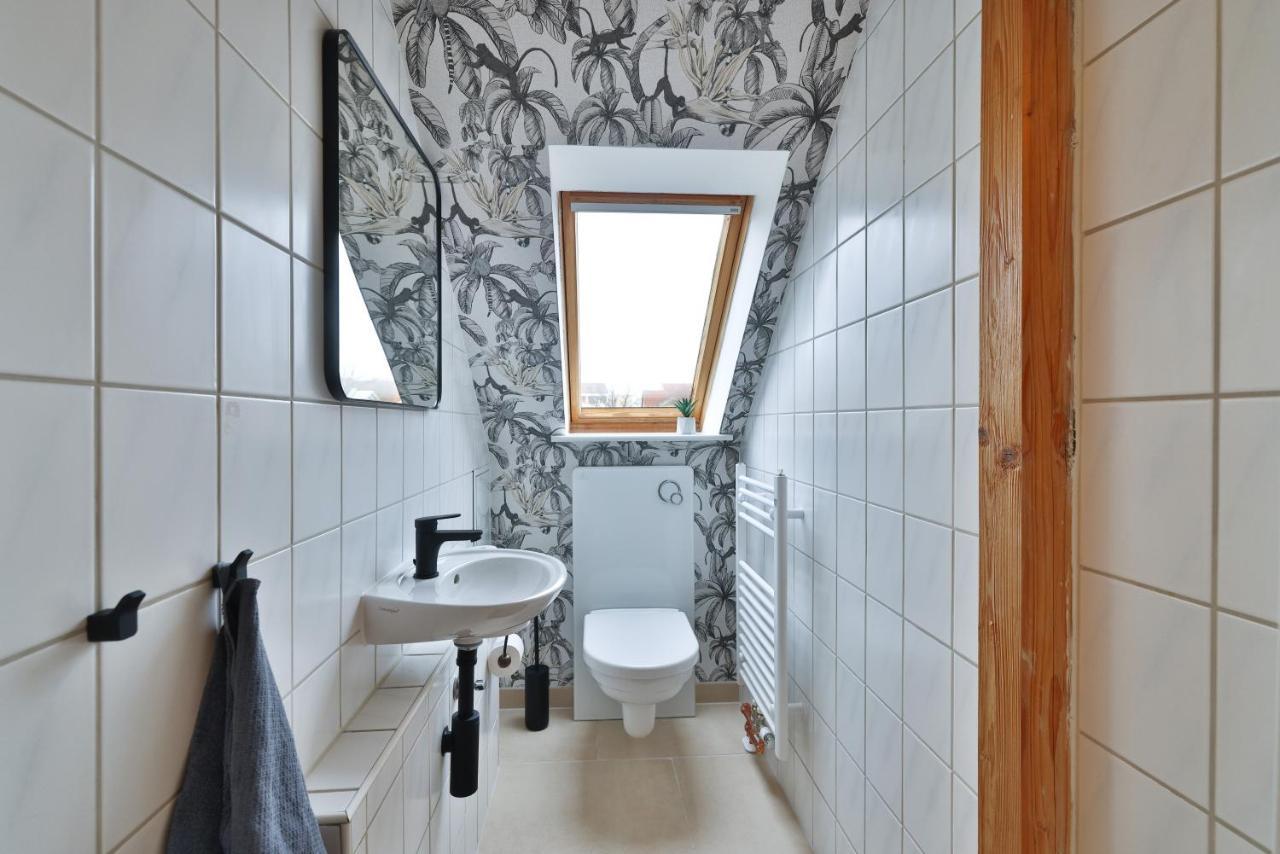 Ferienwohnung An Der Brunnenaue Stralsund Esterno foto