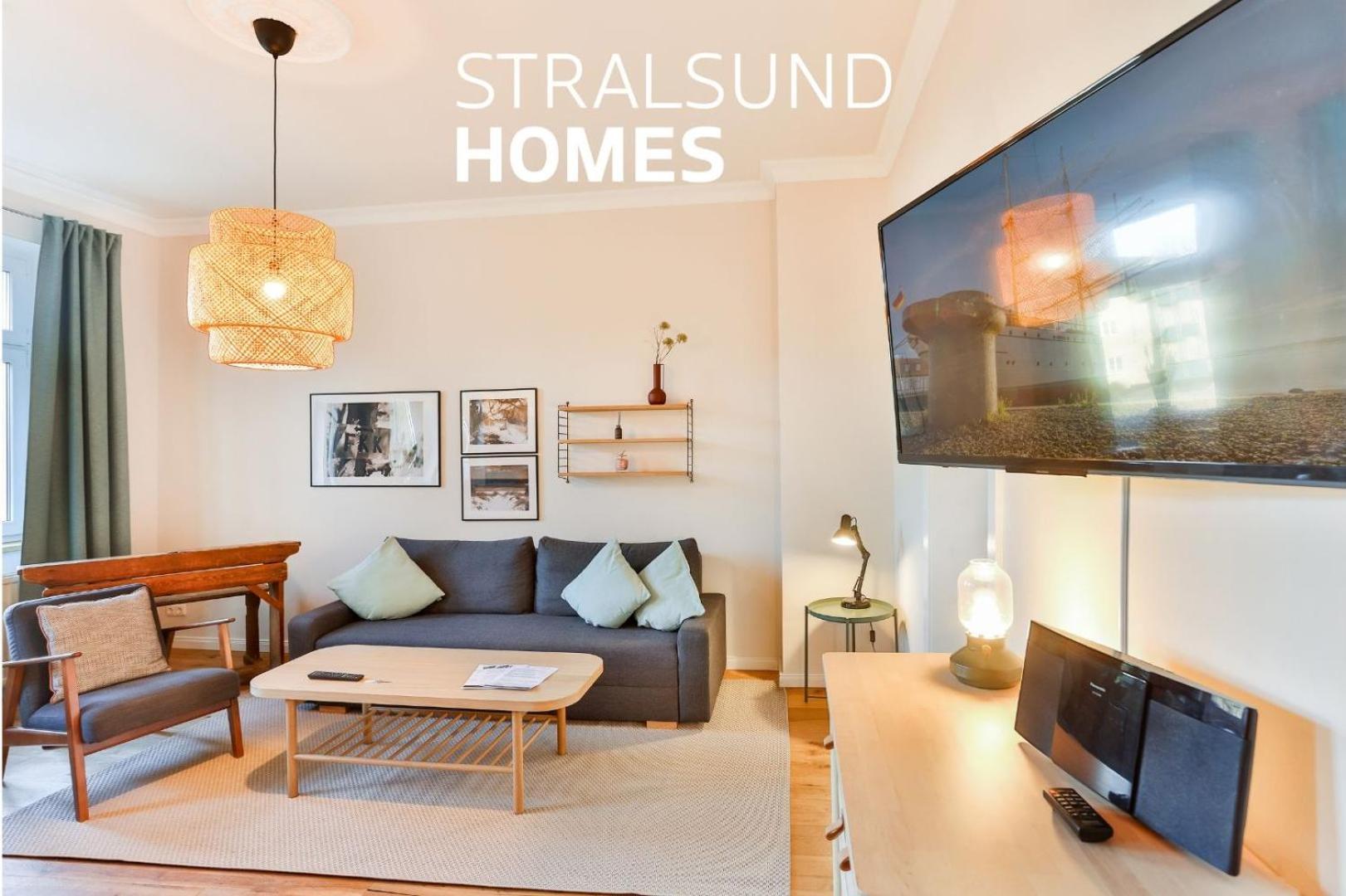 Ferienwohnung An Der Brunnenaue Stralsund Esterno foto